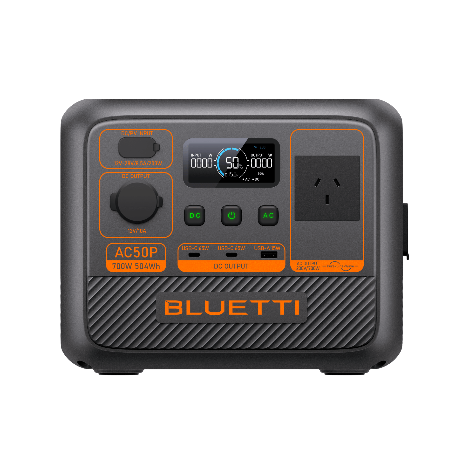 Bluetti AC50P + 120W Solar Panel