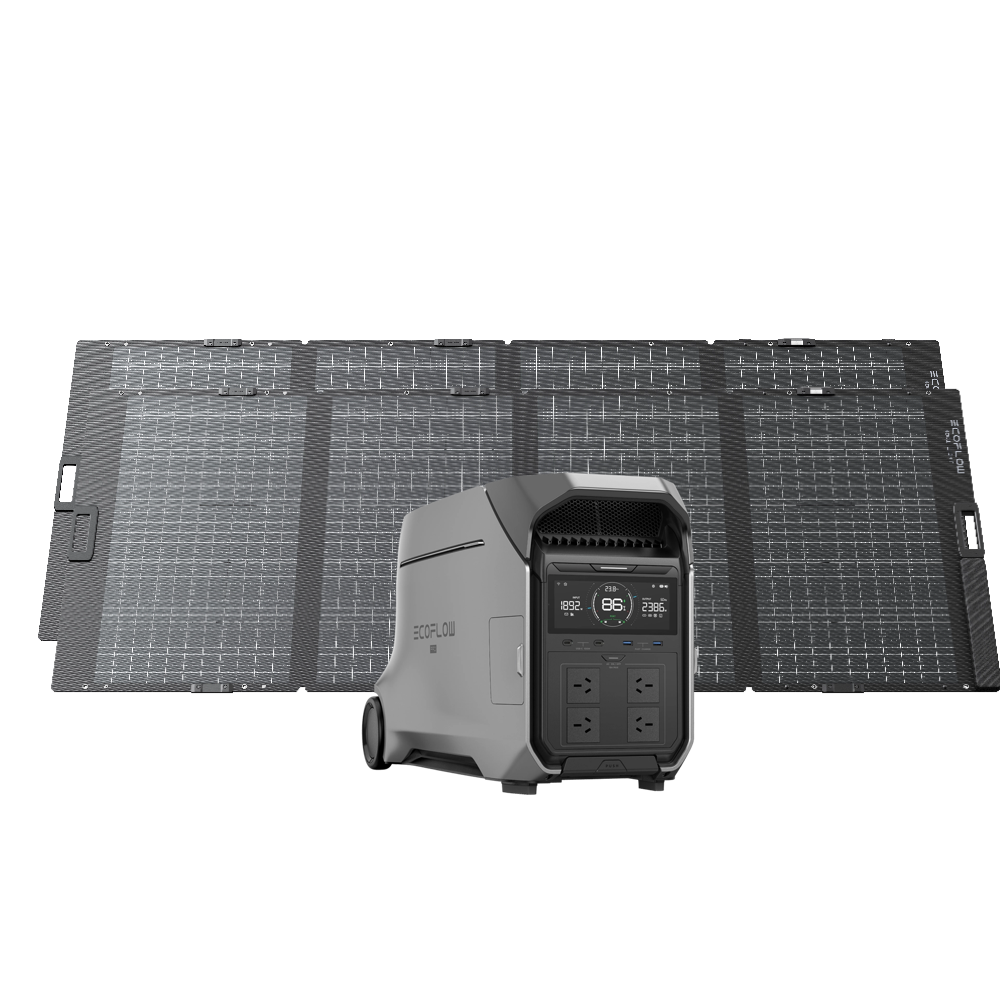 EcoFlow Delta Pro 3 + 2 x 400W Lightweight Panels