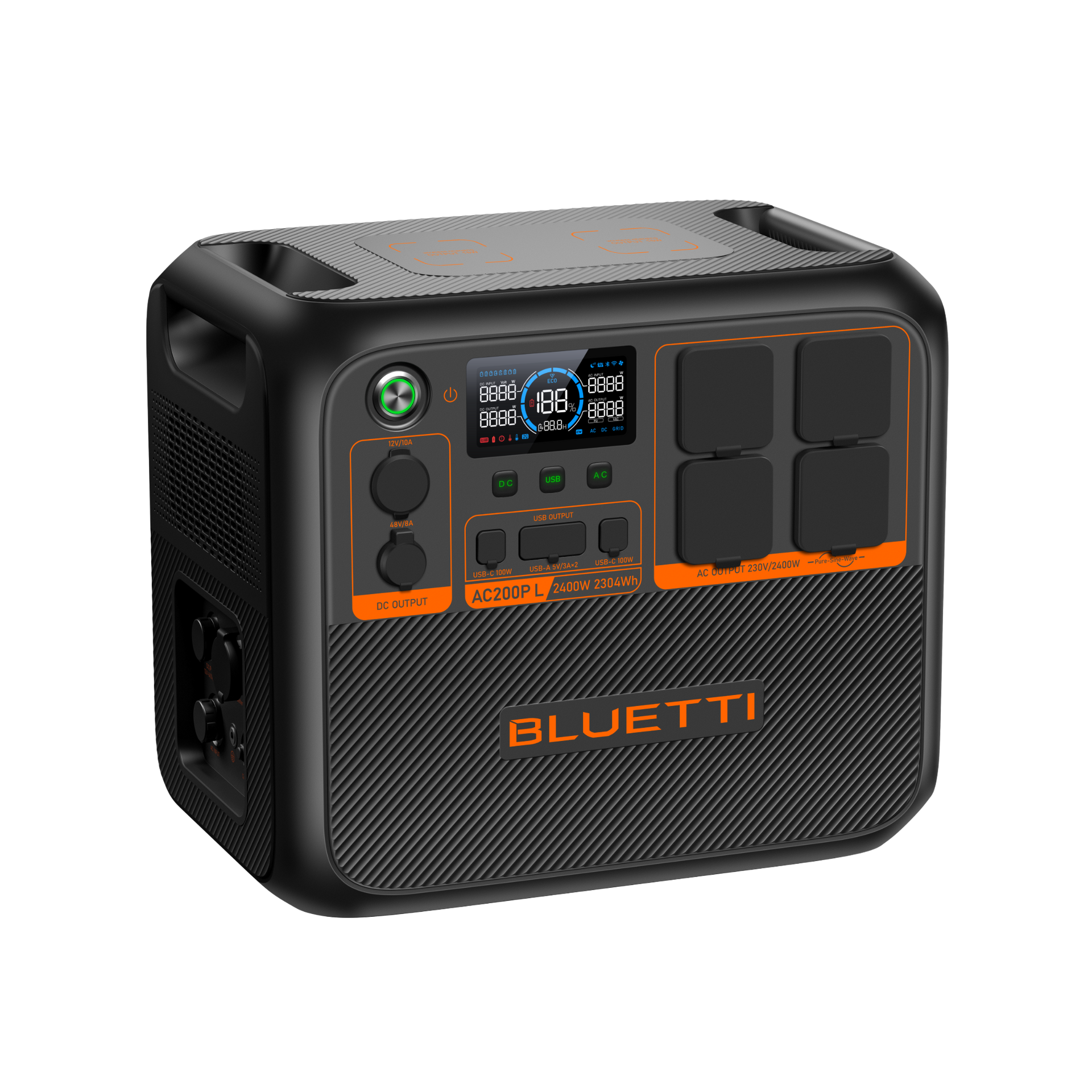 BLUETTI AC200P L Portable Power Station | 2400W 2304Wh