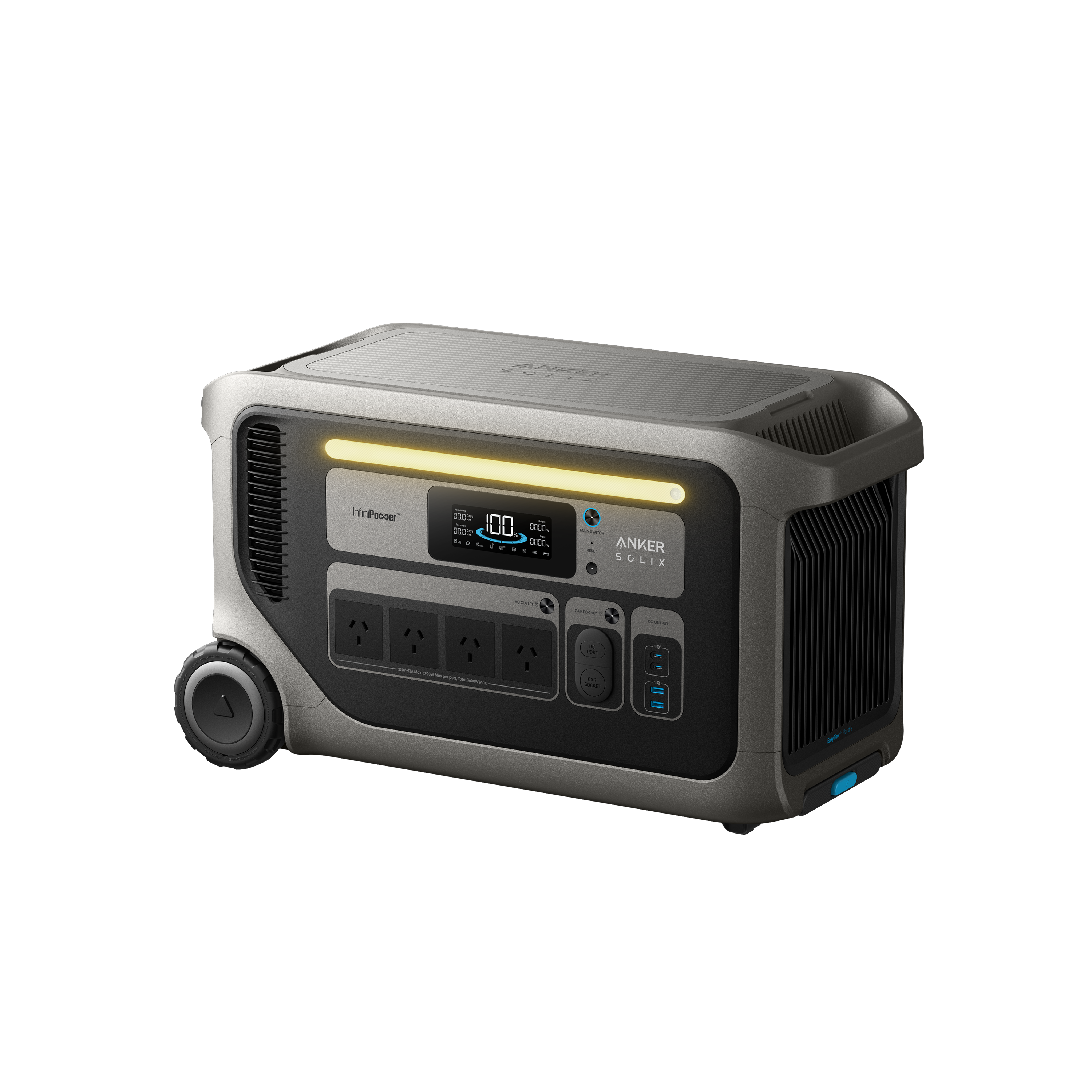 Anker SOLIX F3000 Portable Power Station - 3072Wh | 3600W