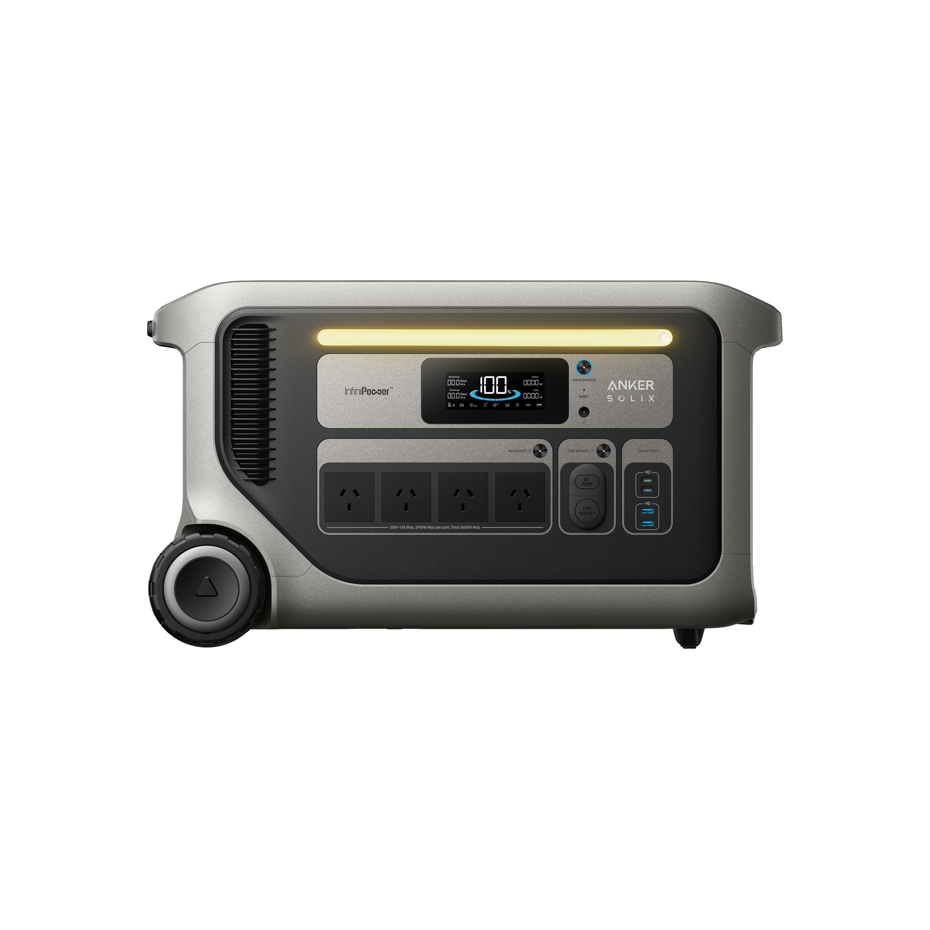 Anker SOLIX F3000 Portable Power Station - 3072Wh | 3600W