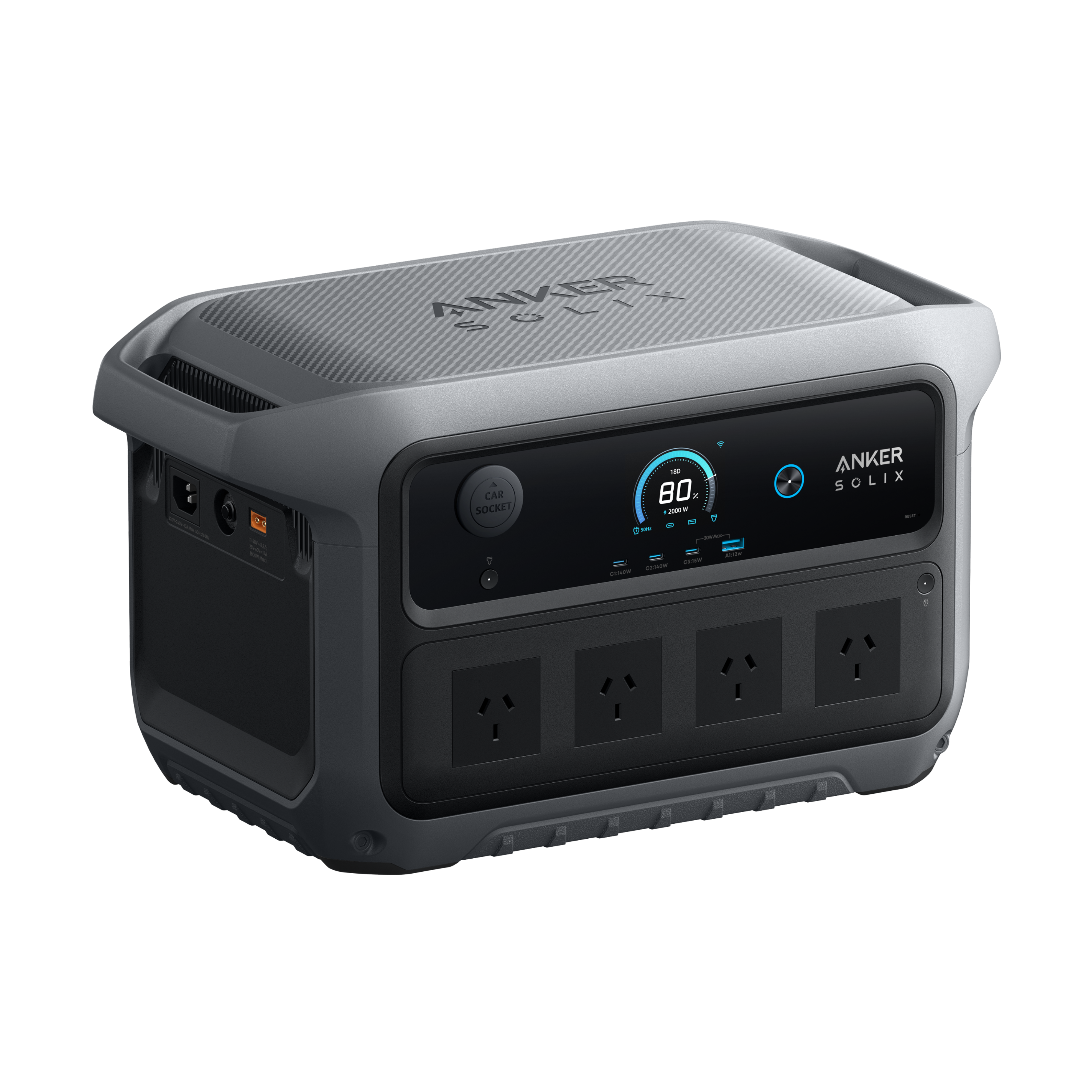 Anker SOLIX C2000 Gen 2 + Expansion Battery - 4096Wh | 2400W