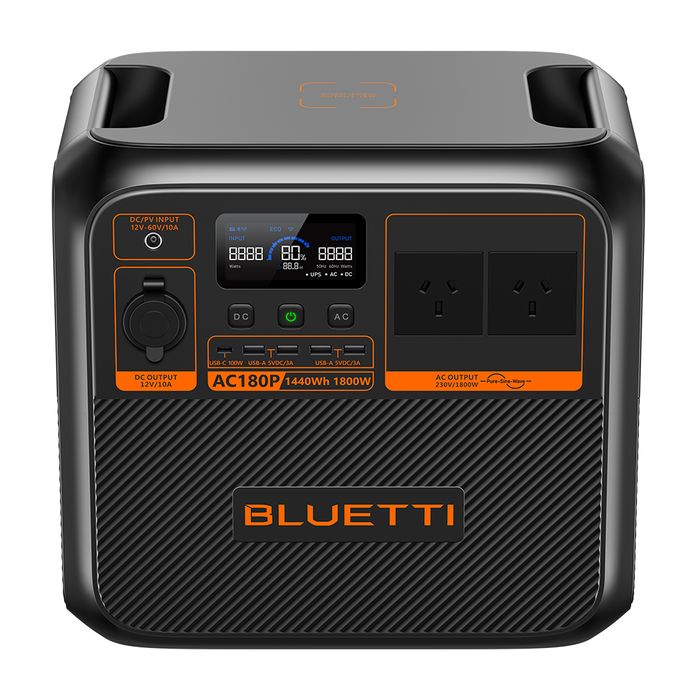 BLUETTI AC180P + 200W Solar Panel