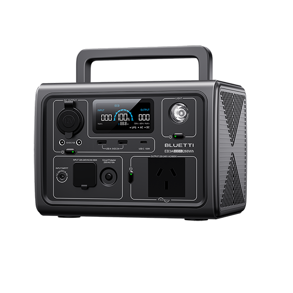 BLUETTI EB3A + 120W Solar Panel