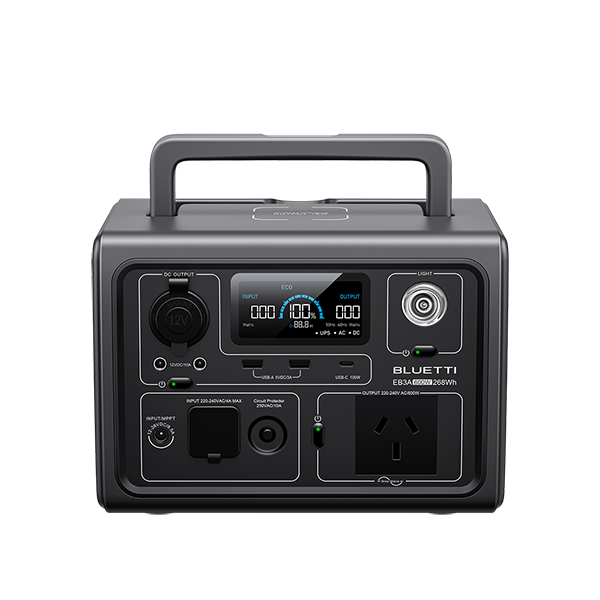 BLUETTI EB3A + 120W Solar Panel