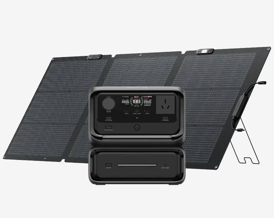 EcoFlow RIVER 3 Max + 160W Solar Panel