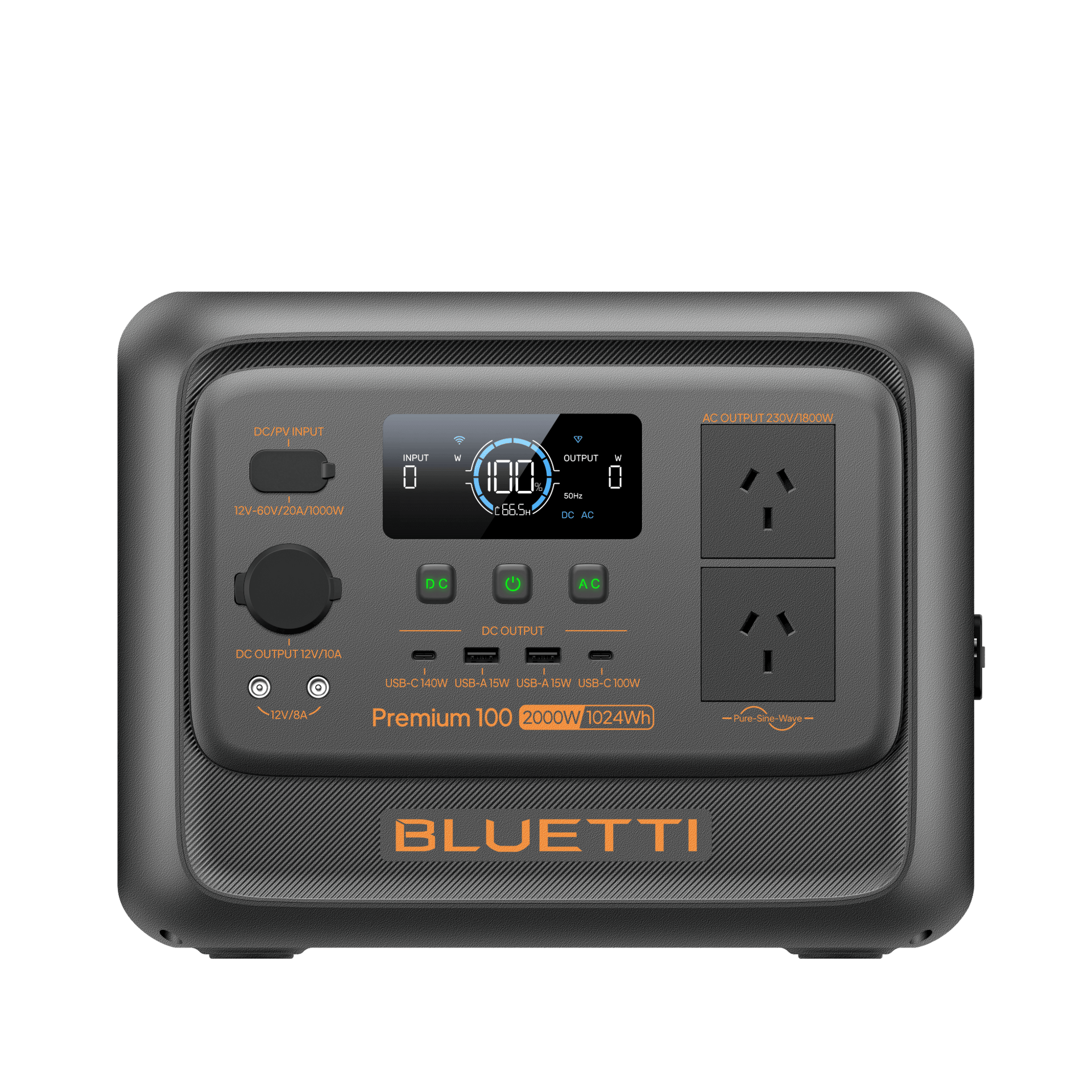BLUETTI Premium 100 V2 + 200w Solar Panel