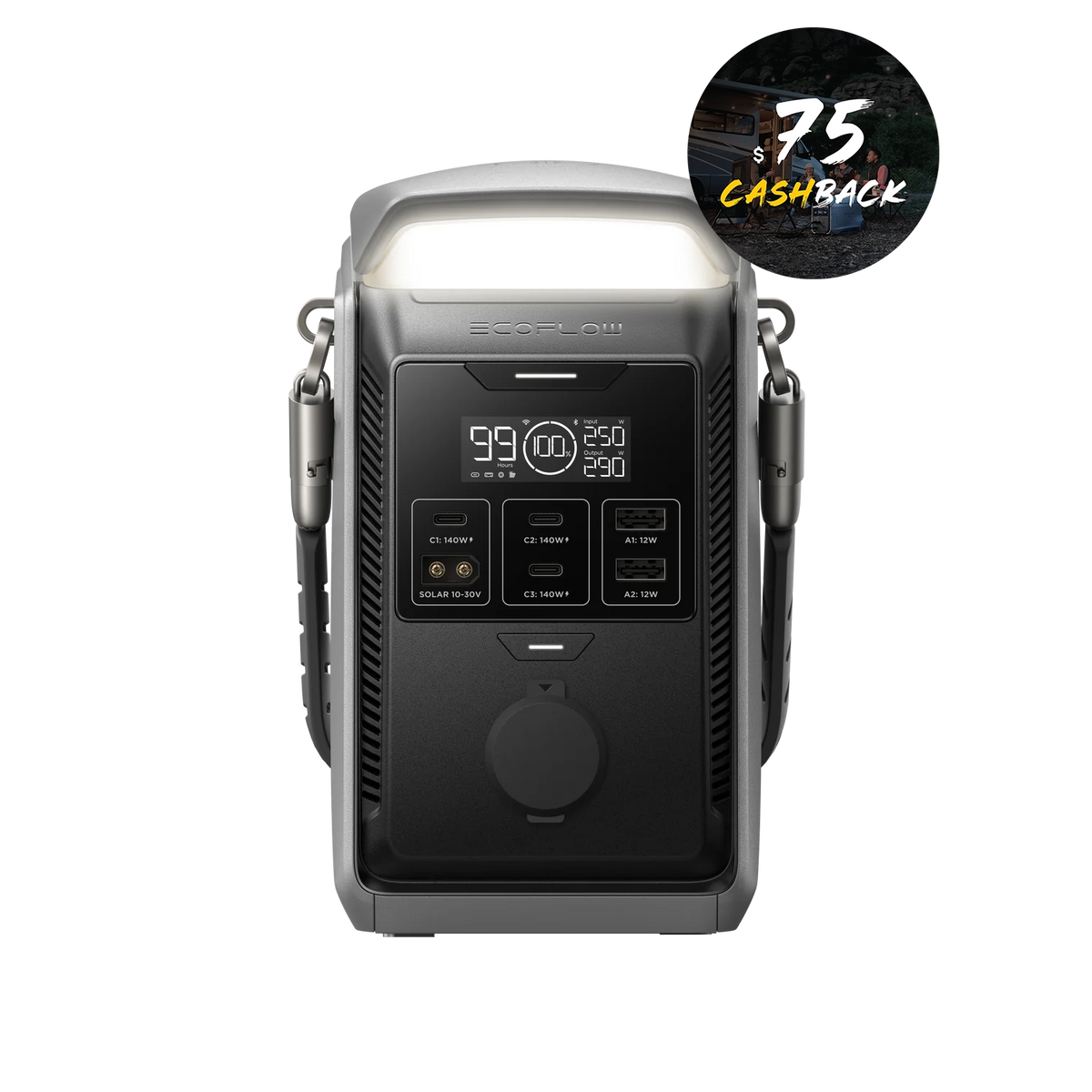 EcoFlow TRAIL Plus 300 DC Portable Power Station 300W | 288Wh