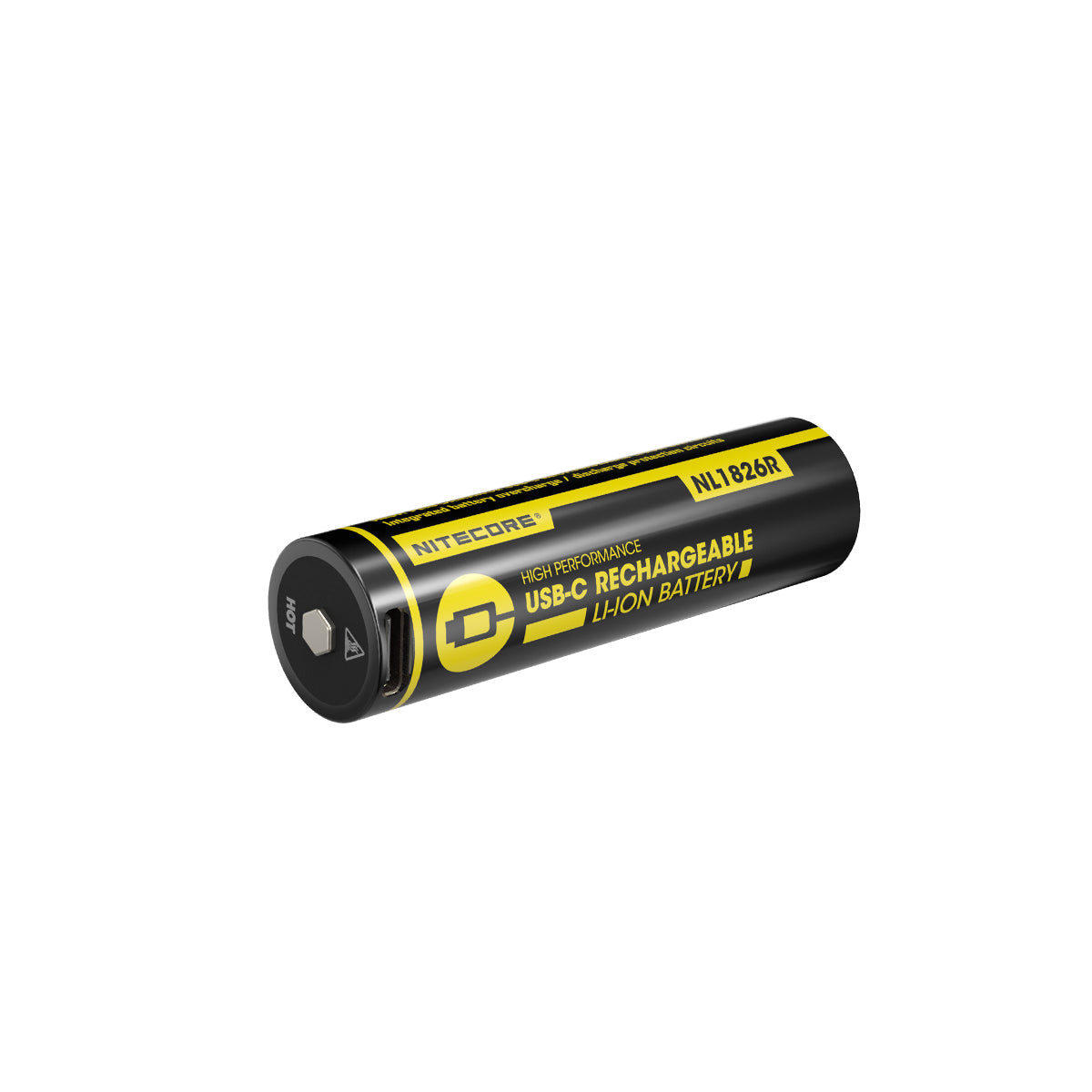 NITECORE LI-ION USB TYPE C RECHARGEABLE BATTERY 18650 (2600mAh) - Actiontech