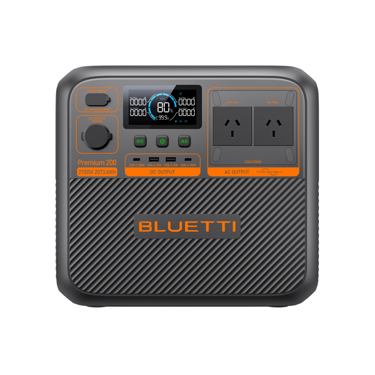 BLUETTI Premium 200 V2 Portable Power Station | 2700W 2073.6Wh