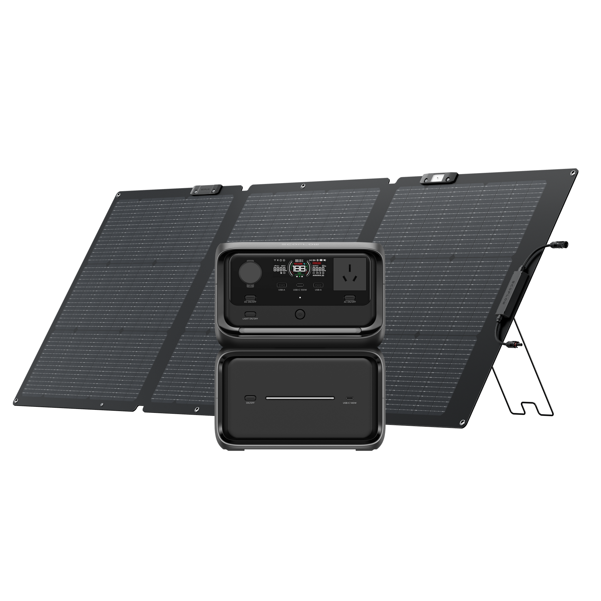 EcoFlow RIVER 3 Max Plus + 160W Solar Panel