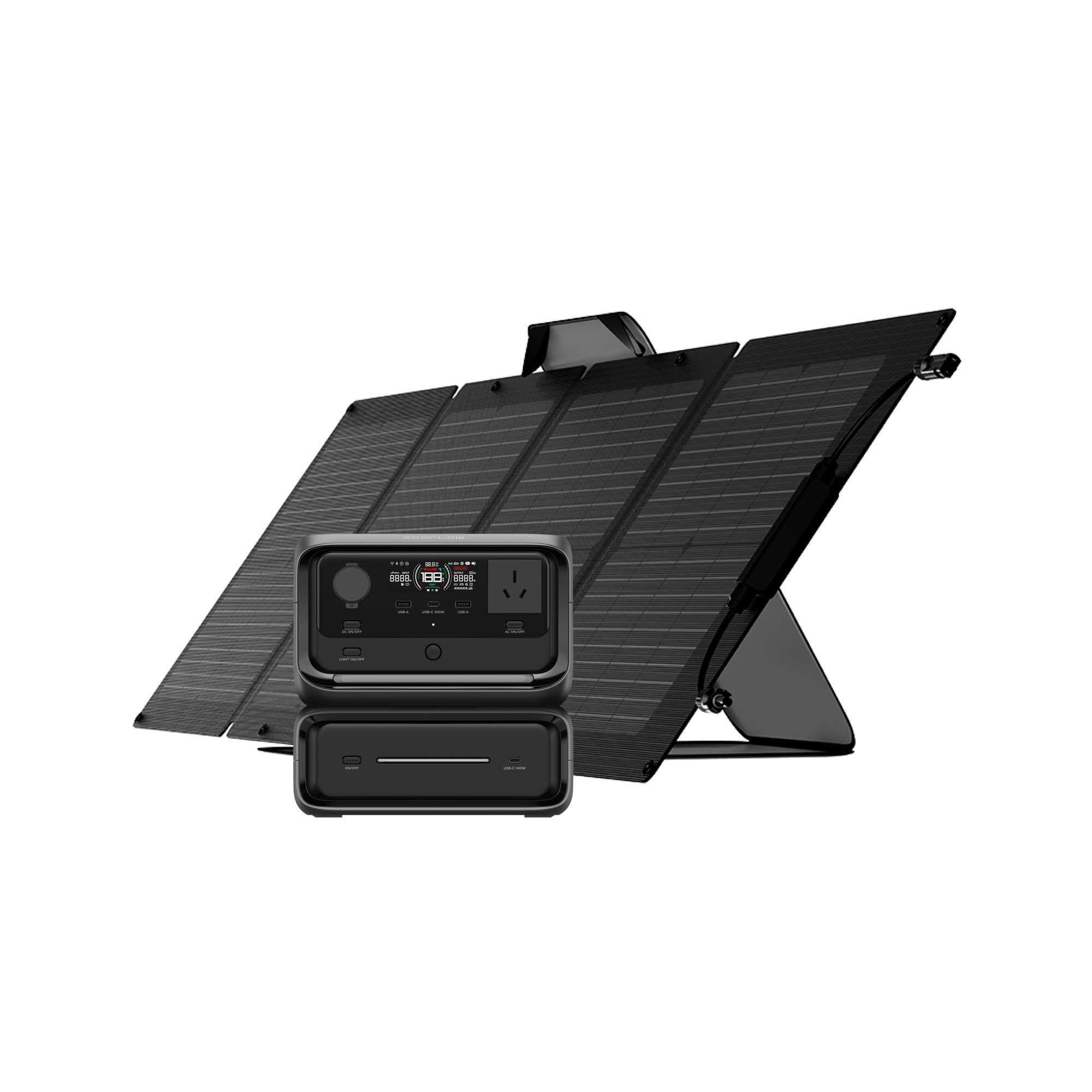 EcoFlow RIVER 3 Max + 110W Solar Panel