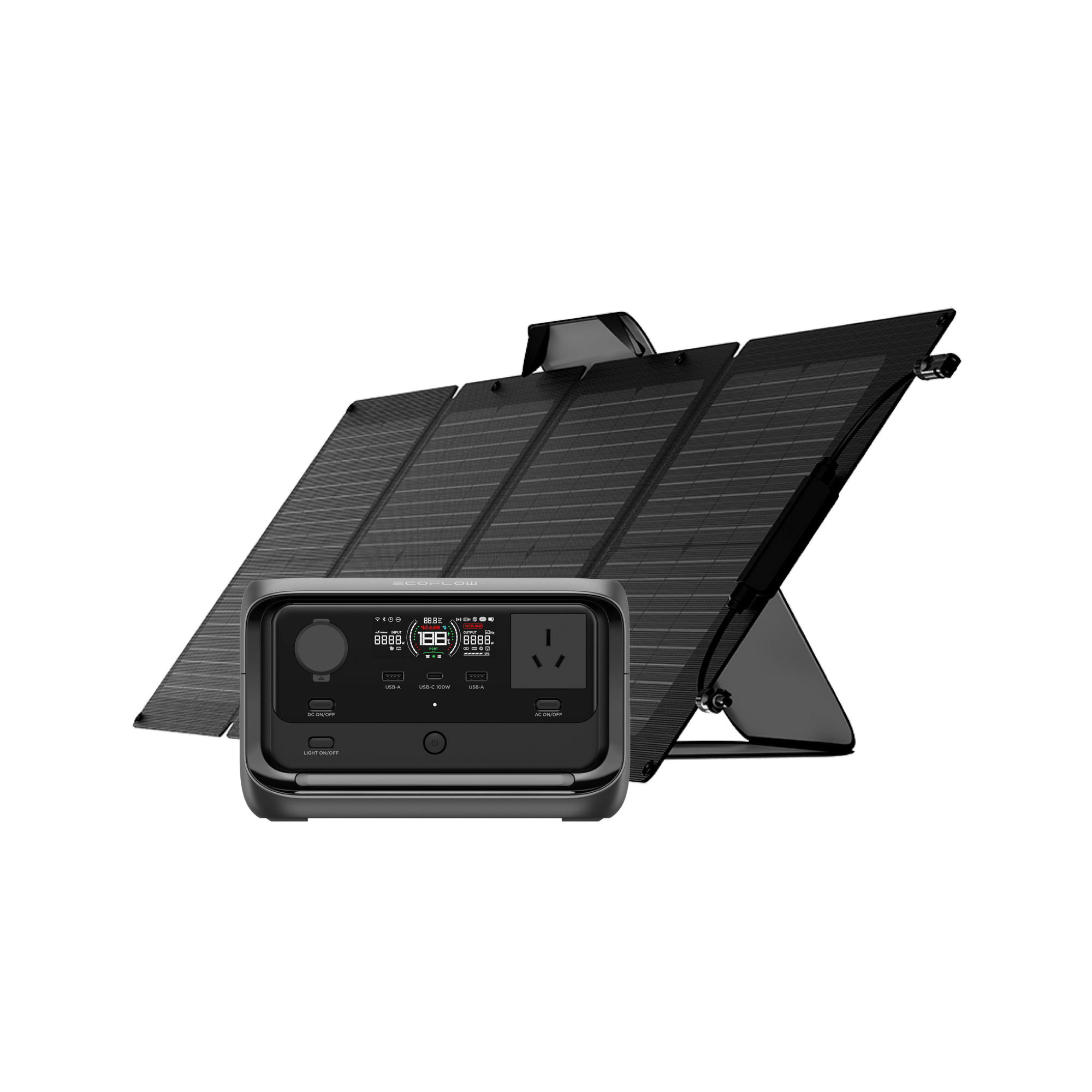 EcoFlow RIVER 3 Plus + 110W Solar Panel