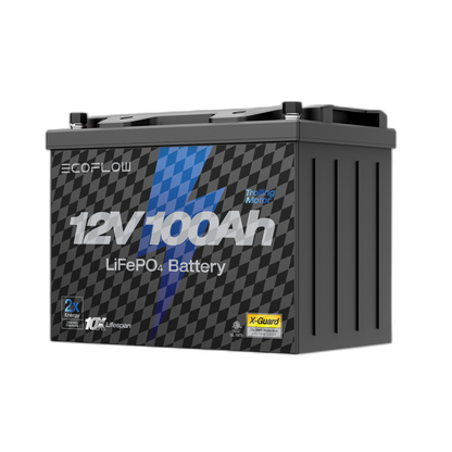 EcoFlow Lithium 12V 100Ah Deep Cycle LiFePO4 Battery