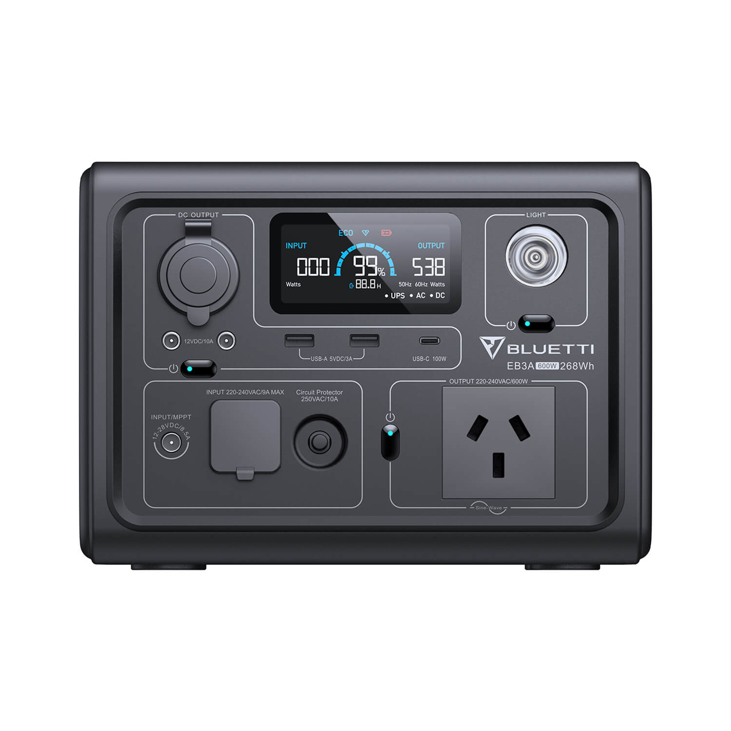 BLUETTI EB3A Portable Power Station - Actiontech