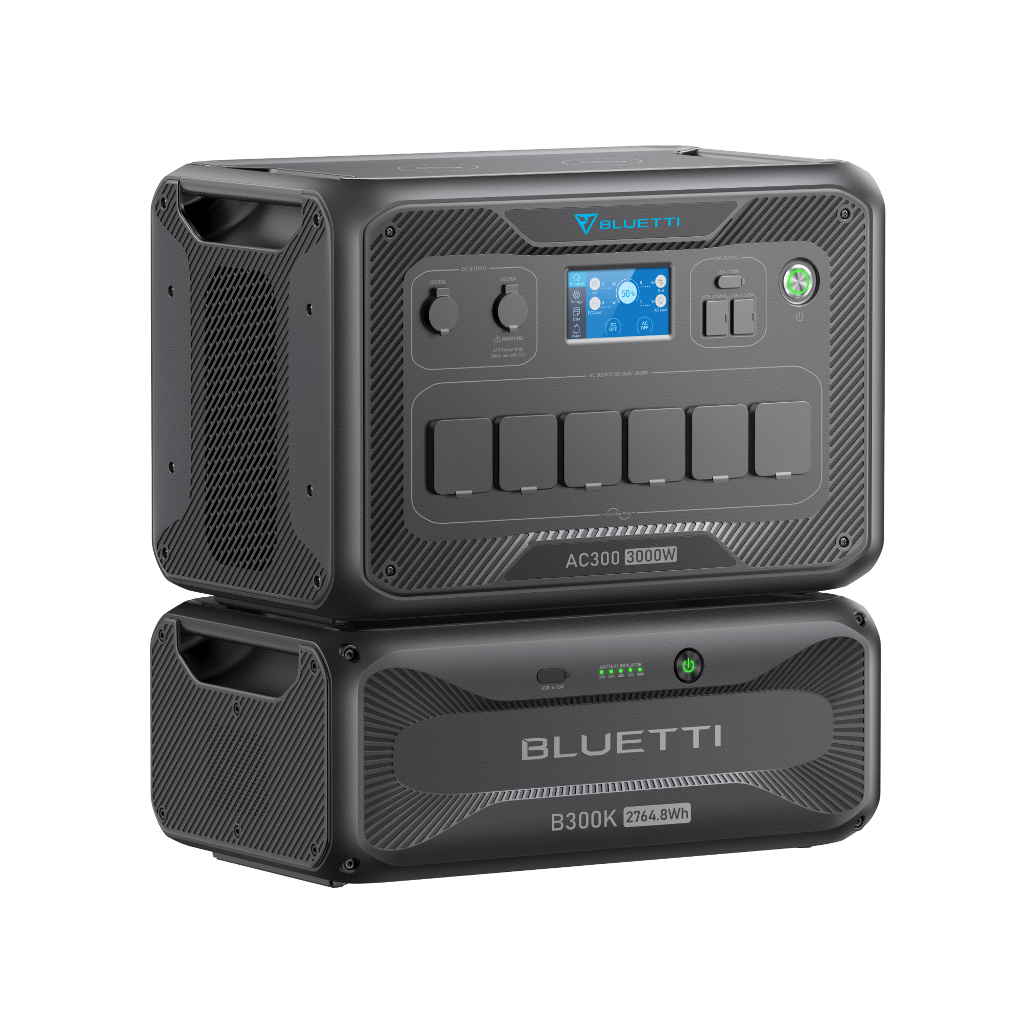 BLUETTI AC500 + B300K | Home Battery Backup | 5000W 2764.8Wh