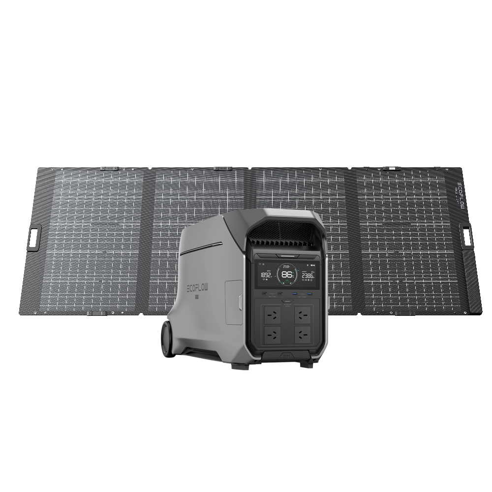 EcoFlow Delta pro 3 + 400W Lightweight Solar Panel