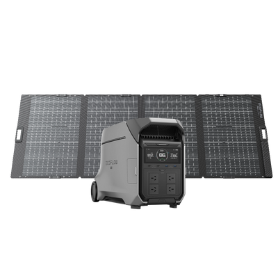 EcoFlow Delta pro 3 + 400W Lightweight Solar Panel