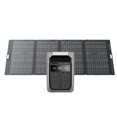 EcoFlow Delta 3 Plus + 400W Lightweight Solar Panel
