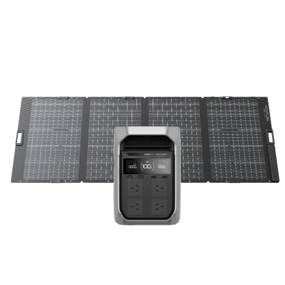 EcoFlow Delta 3 Plus + 400W Lightweight Solar Panel