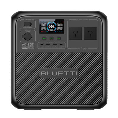 BLUETTI AC180T Portable Power Station | 1,800W 1,433.6Wh