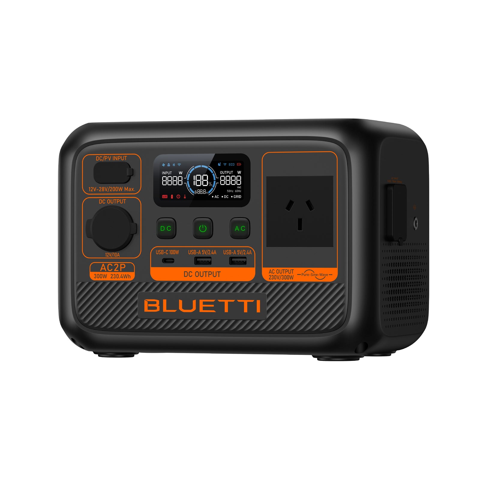 Bluetti AC2P + 60W Solar Panel