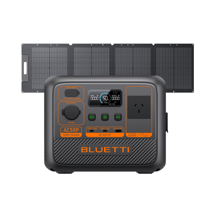 Bluetti AC50P + 120W Solar Panel