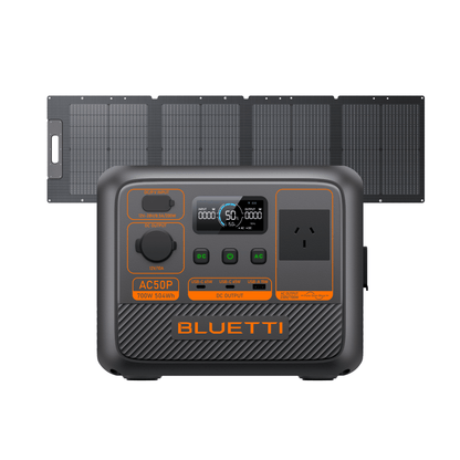Bluetti AC50P + 120W Solar Panel