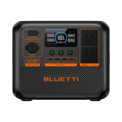 BLUETTI AC70P + 200W Solar Panel