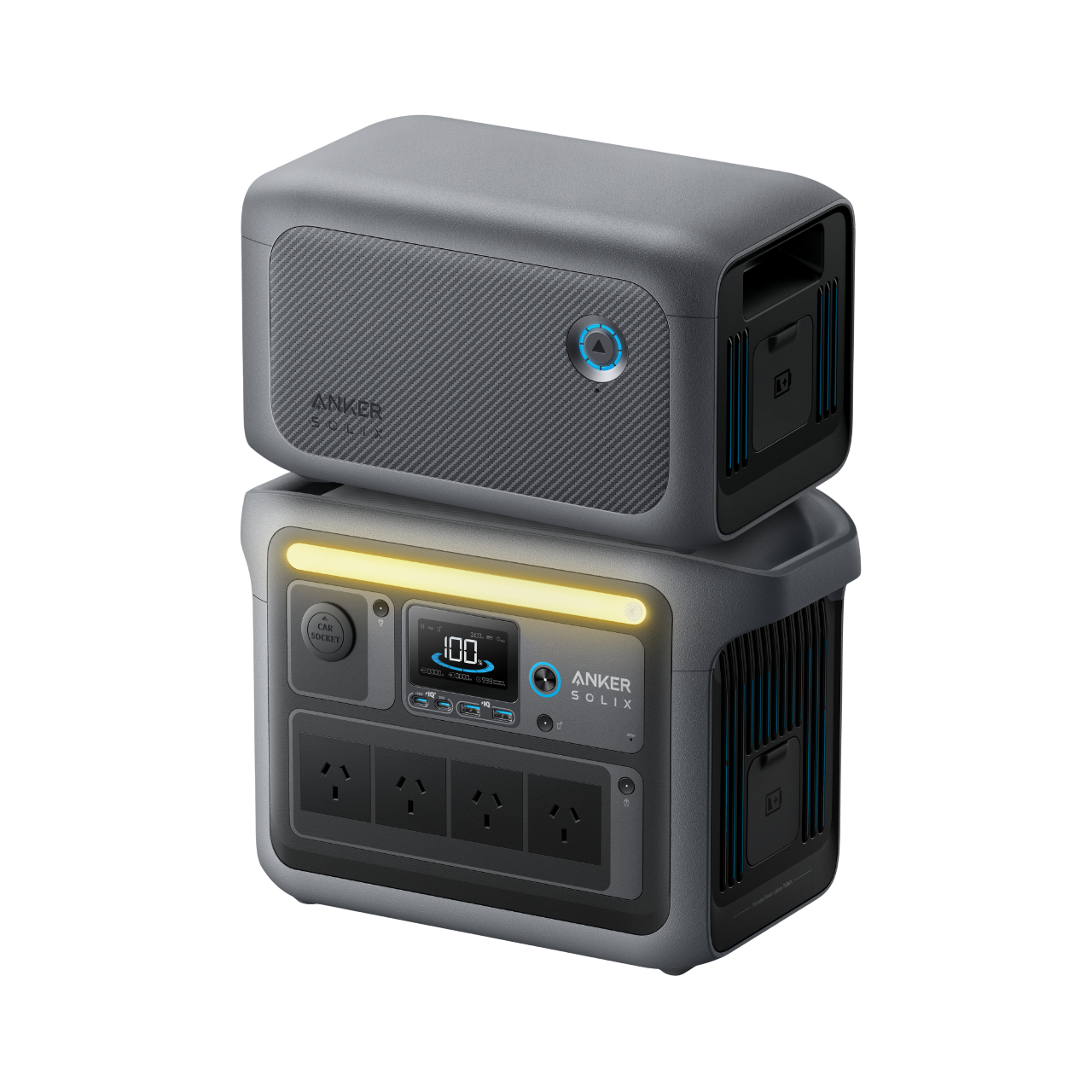 Anker SOLIX C1000 + Expansion Battery - 2,112Wh | 1,800W
