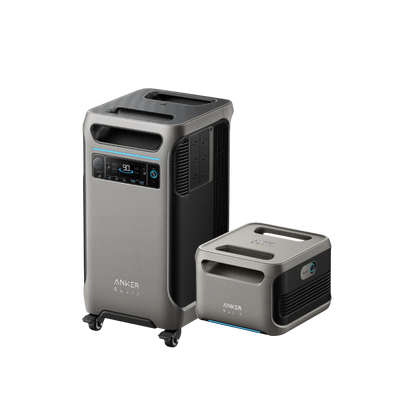 Anker SOLIX F3800 + Expansion Battery + 1 × 400W Solar Panel