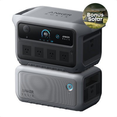 Anker SOLIX C2000 Gen 2 + Expansion Battery - 4096Wh | 2400W