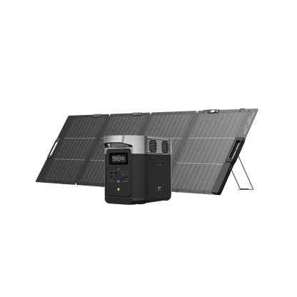 EcoFlow Delta 2 + 220W Lightweight Solar Panel