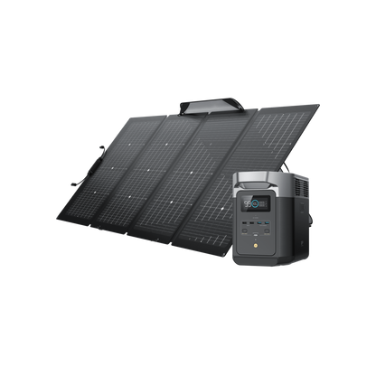 EcoFlow Delta 2 + 160W Lightweight Solar Panel
