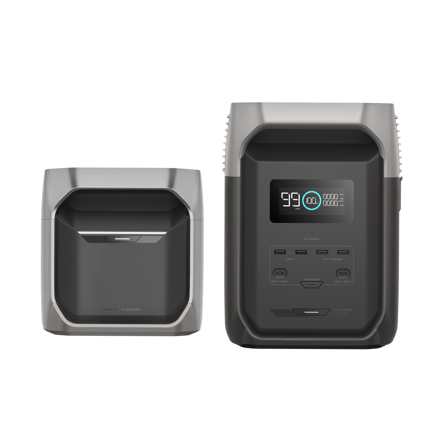 EcoFlow Delta 3 1500 + Smart Extra Battery