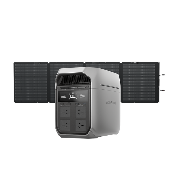 EcoFlow Delta 3 Plus + 220W Single Facial Solar Panel
