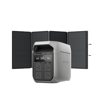 EcoFlow Delta 3 Plus + 400W Solar Panel