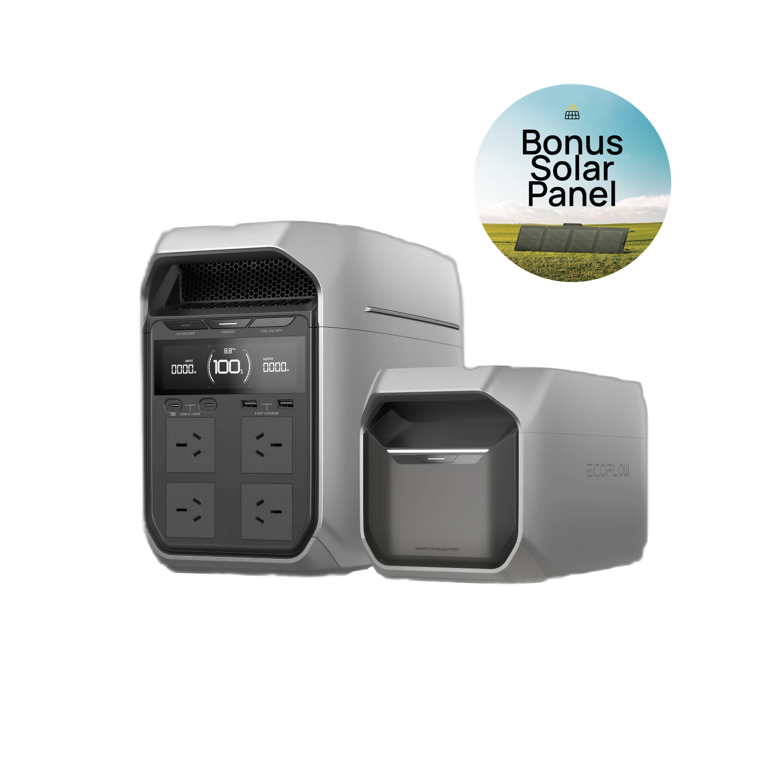 EcoFlow Delta 3 Plus + Smart Extra Battery