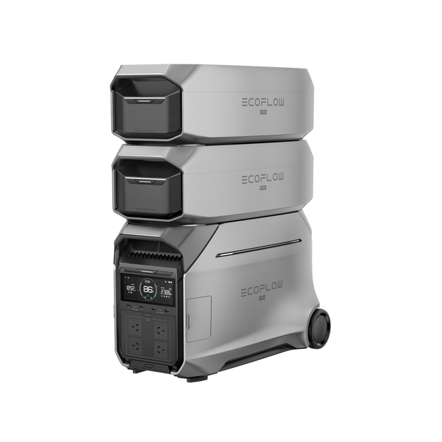 EcoFlow Delta Pro 3 + 2 Smart Extra batteries