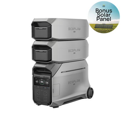 EcoFlow Delta Pro 3 + 2 Smart Extra batteries