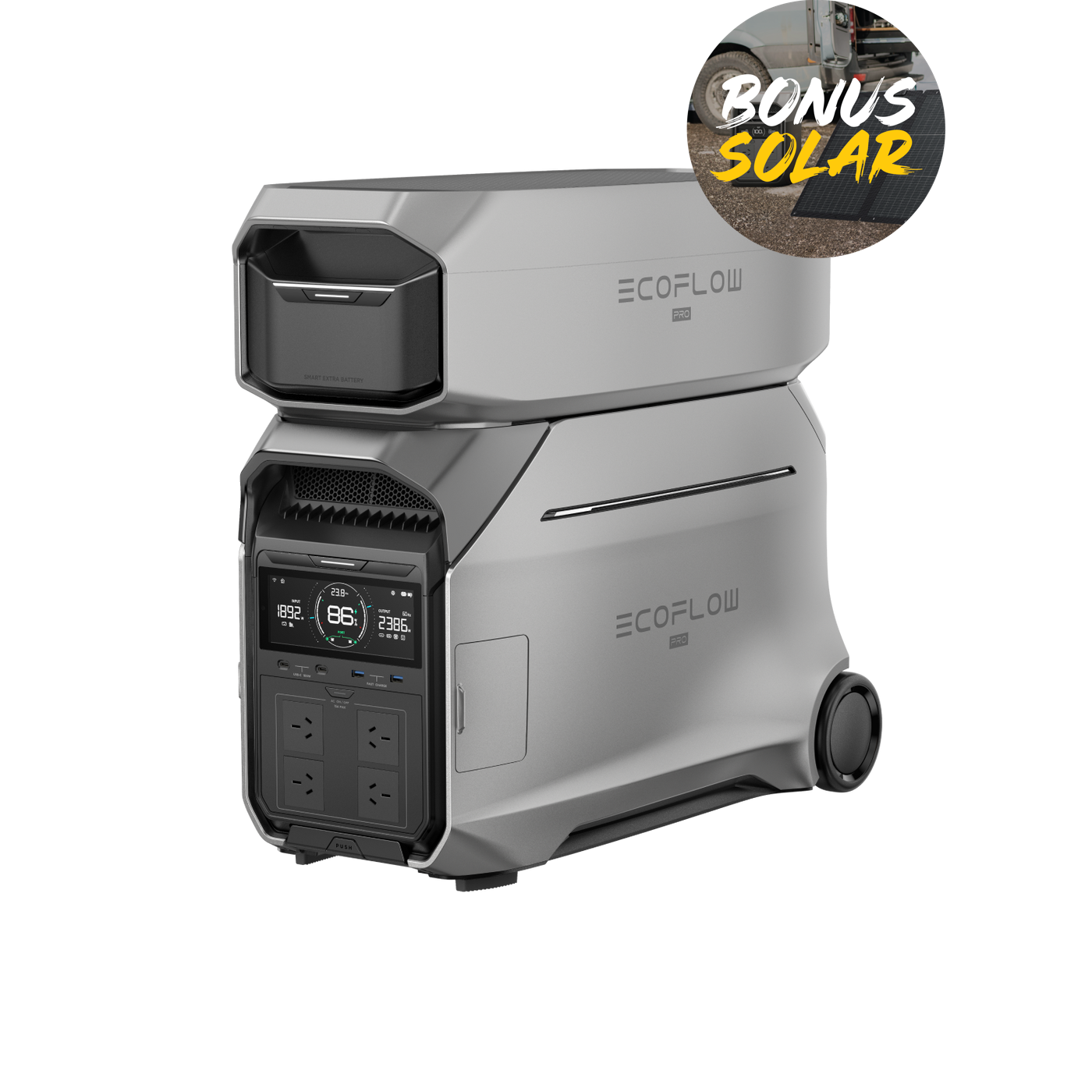 EcoFlow Delta Pro 3 + Smart Extra Battery