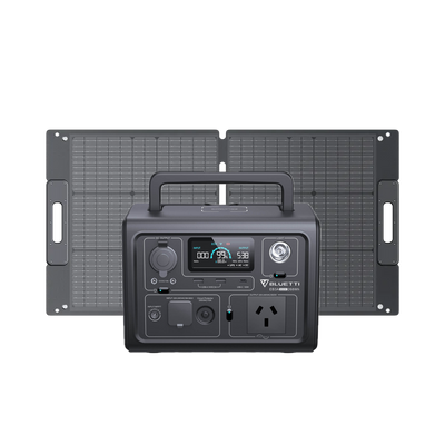 BLUETTI EB3A + 100W Solar Panel
