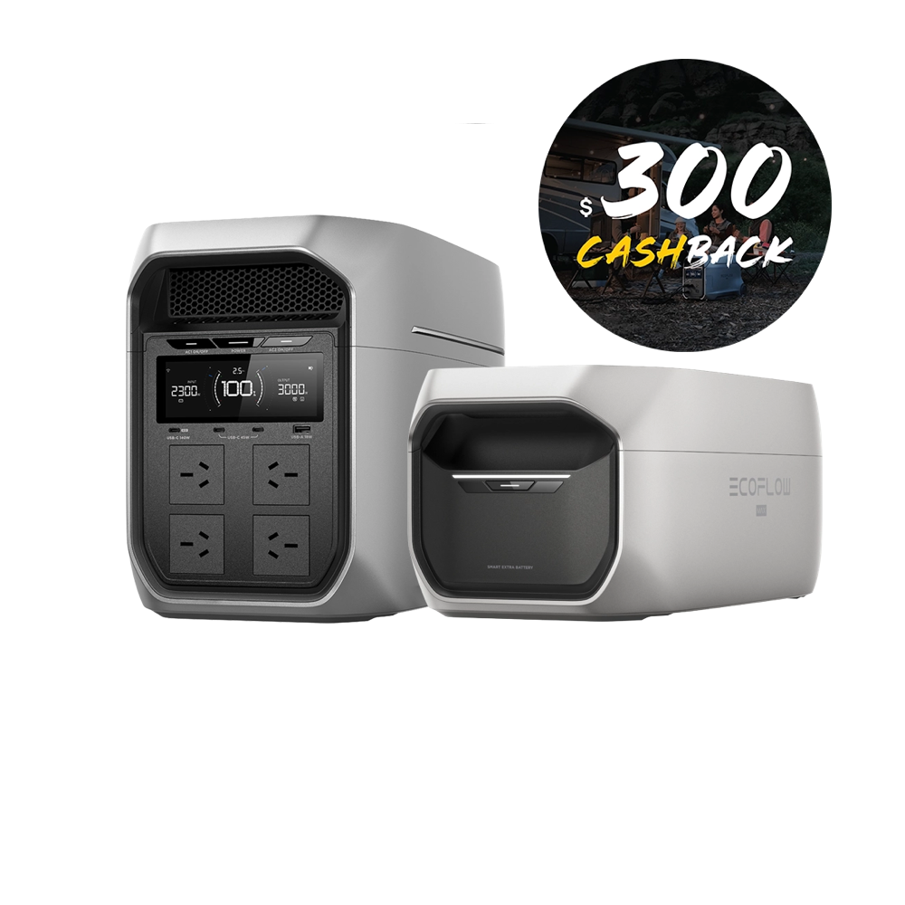 EcoFlow Delta 3 Max Plus + Extra Battery