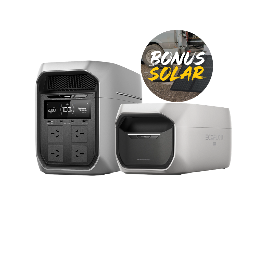 EcoFlow Delta 3 Max Plus + Extra Battery