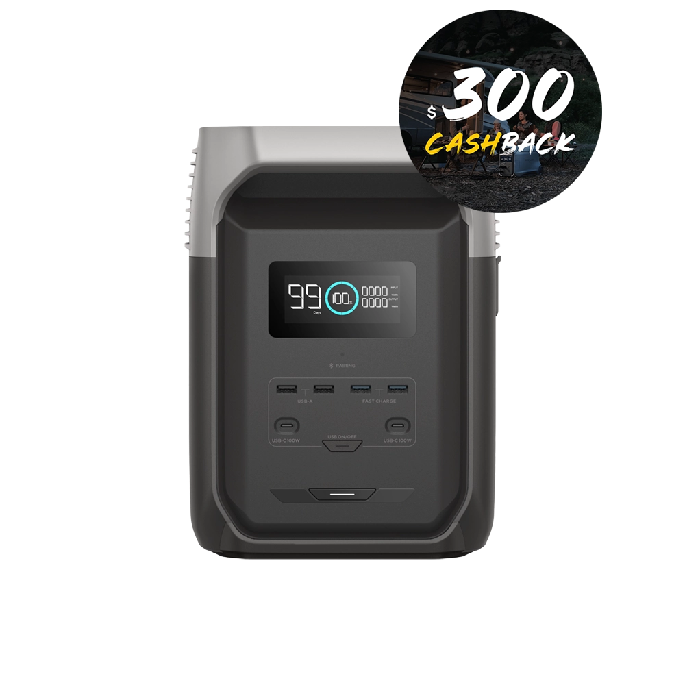 EcoFlow Delta 3 1500 Portable Power Station