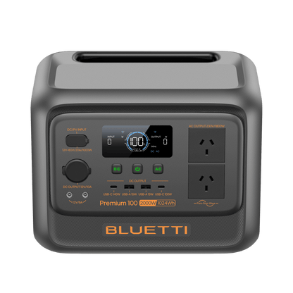 BLUETTI Premium 100 V2 Portable Power Station | 2,000W 1,024Wh