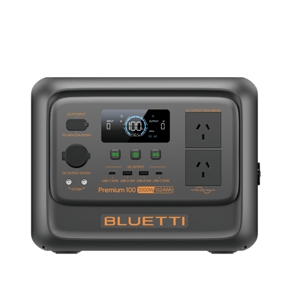 BLUETTI Premium 100 V2 + 200w Solar Panel