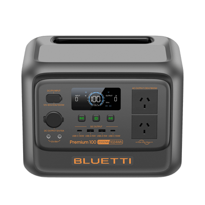 BLUETTI Premium 100 V2 + 200w Solar Panel