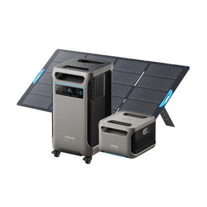 Anker SOLIX F3800 + Expansion Battery + 1 × 400W Solar Panel