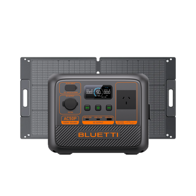 Bluetti AC50P + 100W Solar Panel